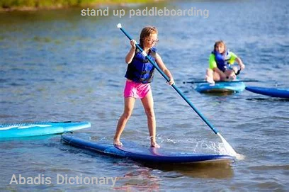 stand up paddleboarding